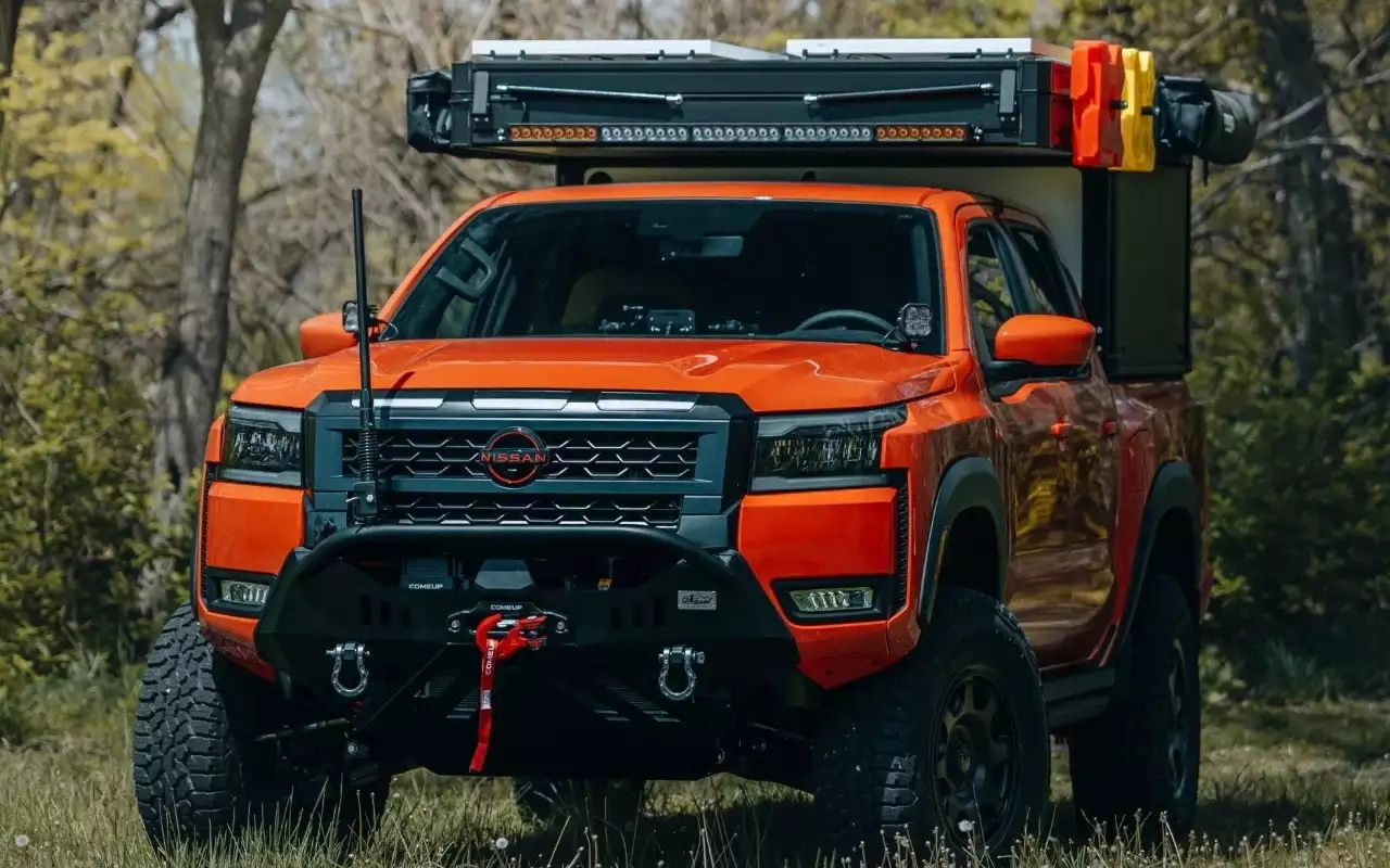 Nissan показал на Overland Expo особую версию своего самого мощного пикапа Frontier Pro-4X