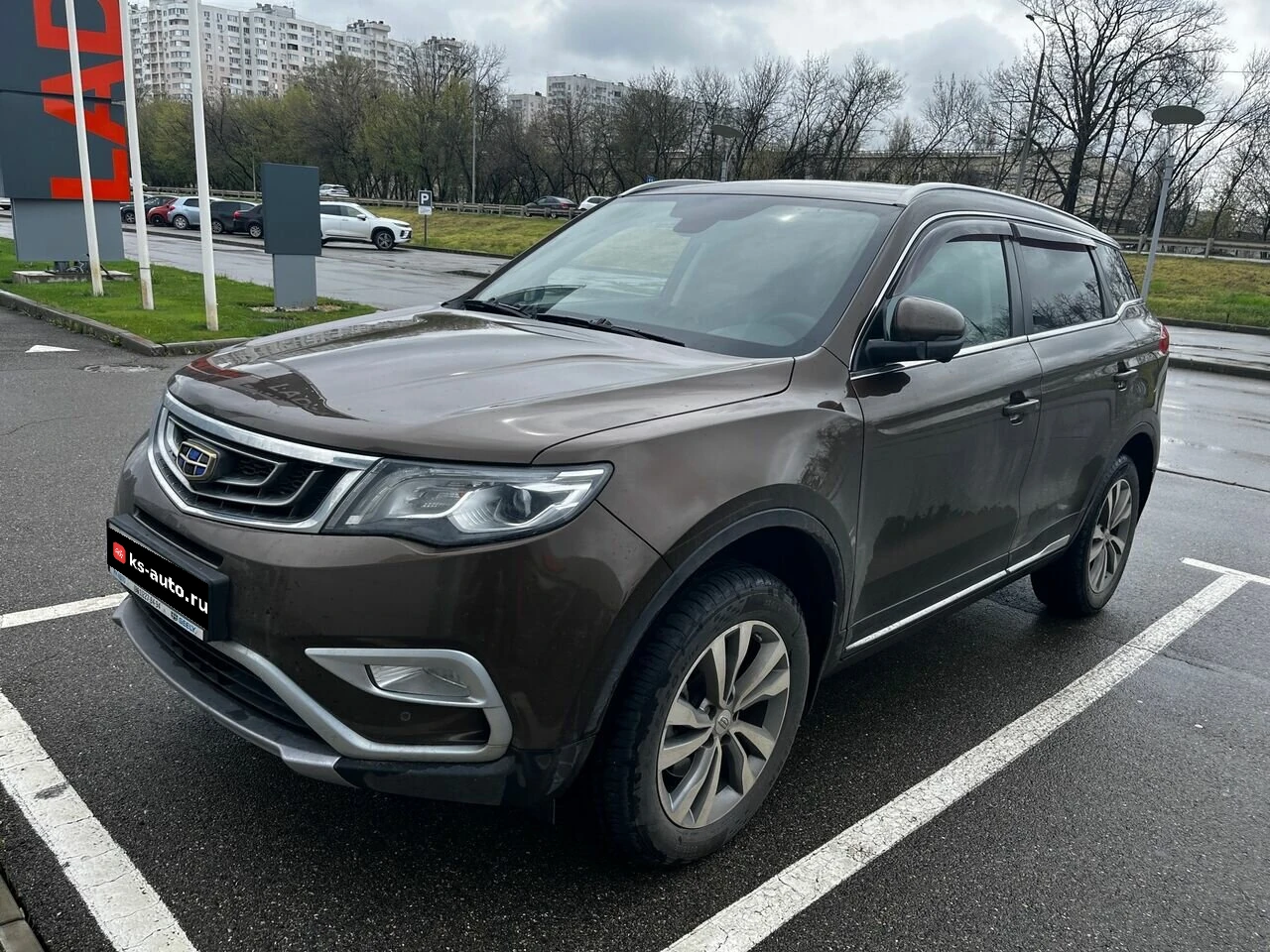 Geely Atlas, 2019г, передний привод, автомат
