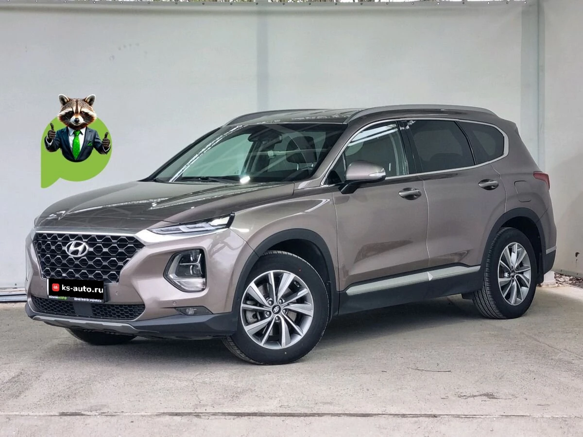 Hyundai Santa Fe, 2019г, полный привод, автомат