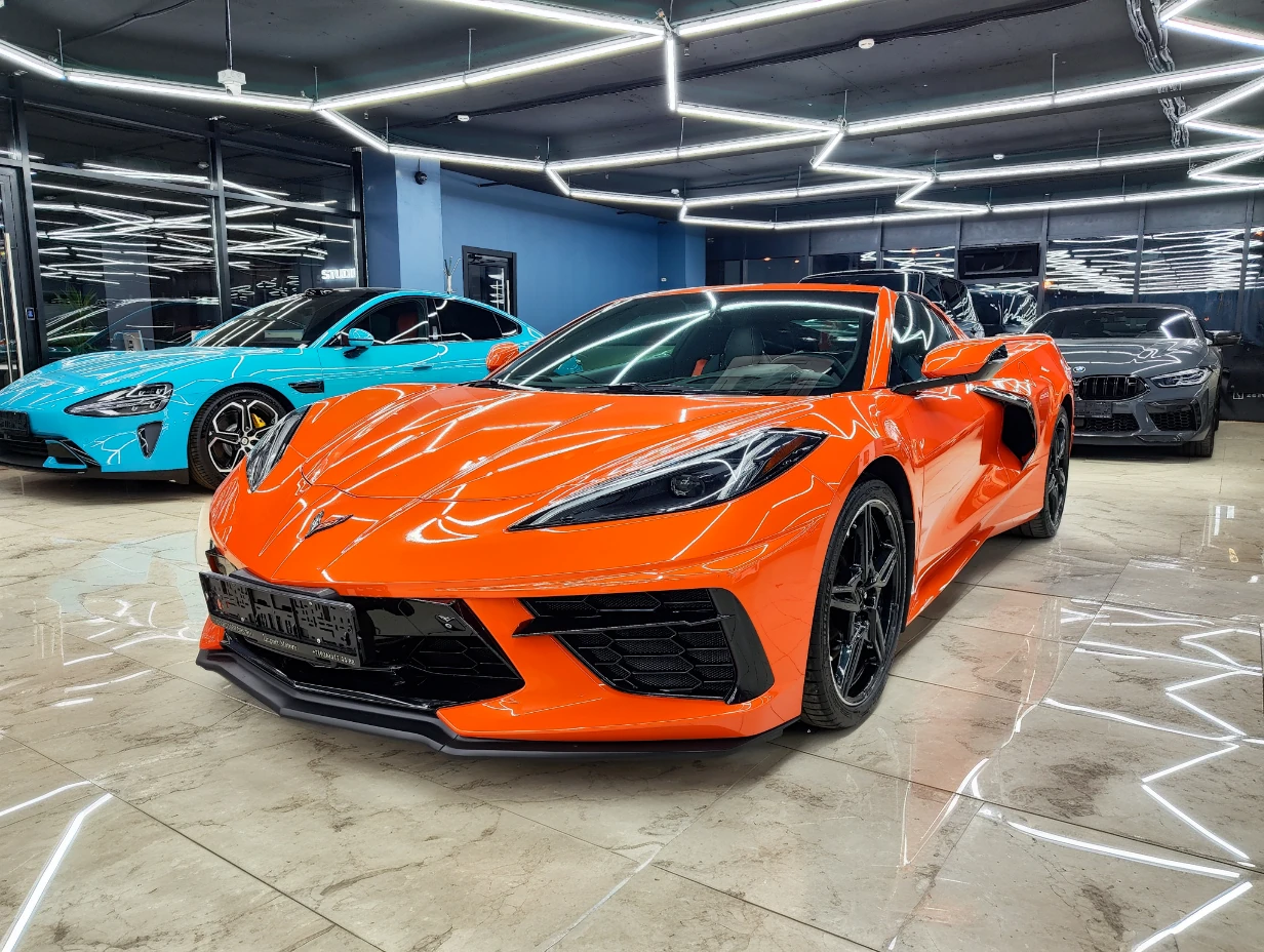 Chevrolet Corvette, 2020г, задний привод, робот