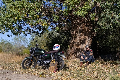 Honda CB 350, 2023г, Цепь привод, 5 прямых и задняя