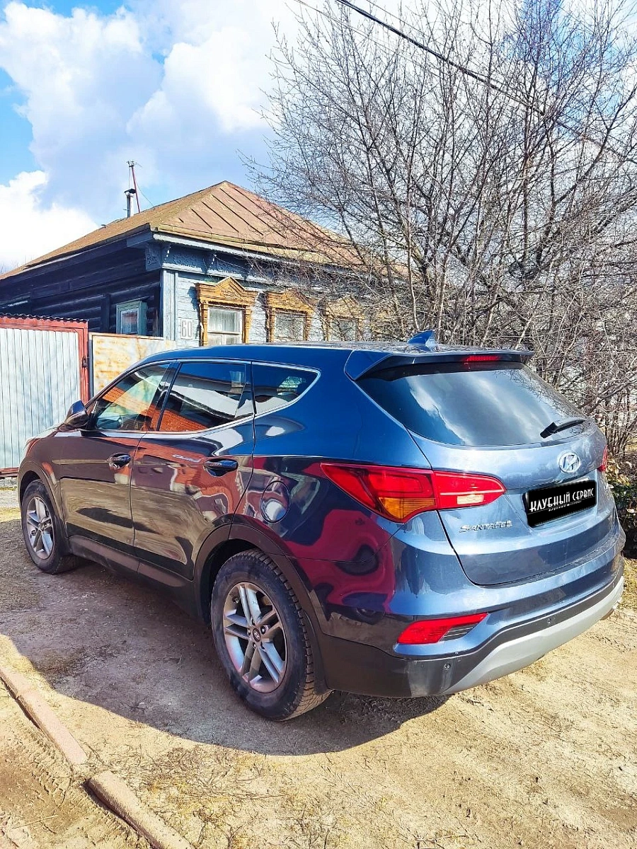 Hyundai Santa Fe, 2018г., полный привод, автомат
