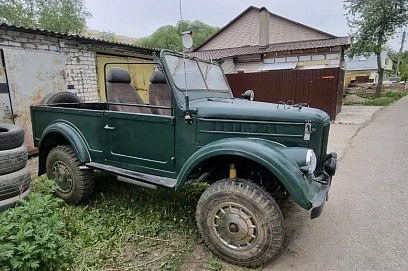ГАЗ 69, 1971г, полный привод, механика