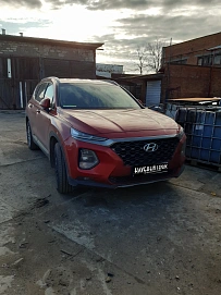 Hyundai Santa Fe, 2019г, полный привод, автомат