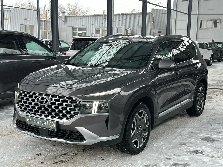 Hyundai Santa Fe, 2021г., полный привод, робот