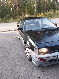 Honda CR-X, 1985г, передний привод, механика