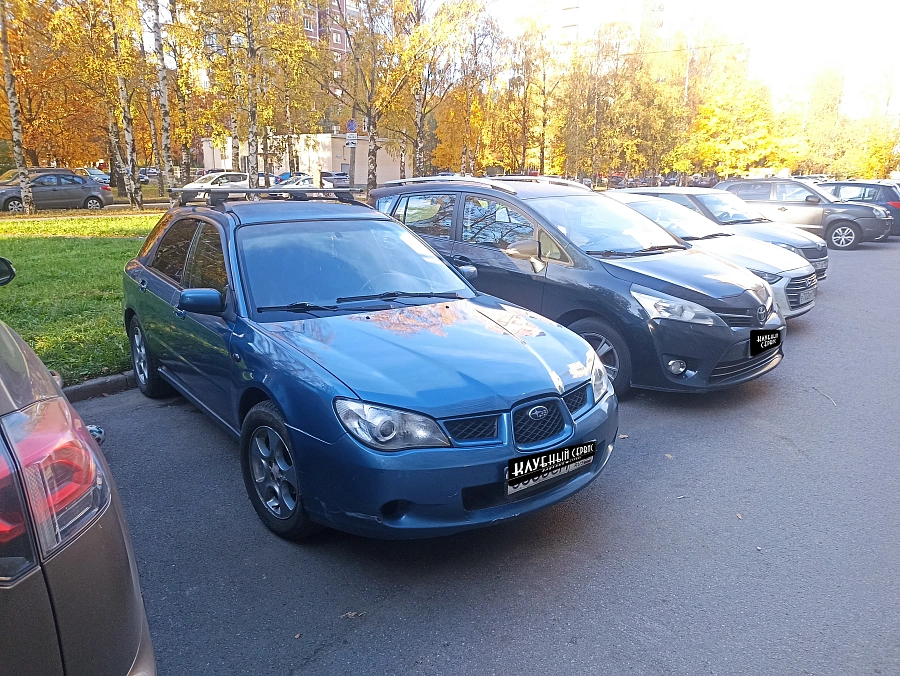 Subaru Impreza, 2007г., полный привод, механика