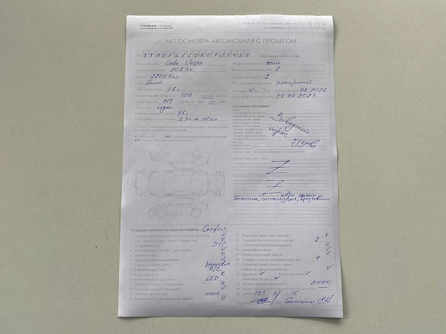Lada (ВАЗ) Vesta, 2023г., передний привод, механика