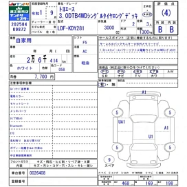 Toyota Dyna, 2019г, Постоянный полный привод, Механическая