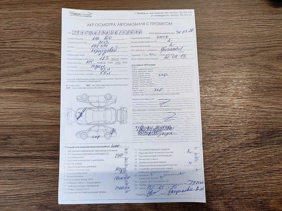 Kia Rio, 2013г., передний привод, механика