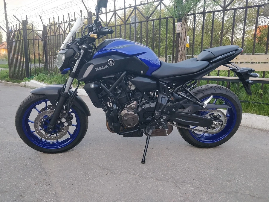 Yamaha MT 07  FZ 07 , 2018г.