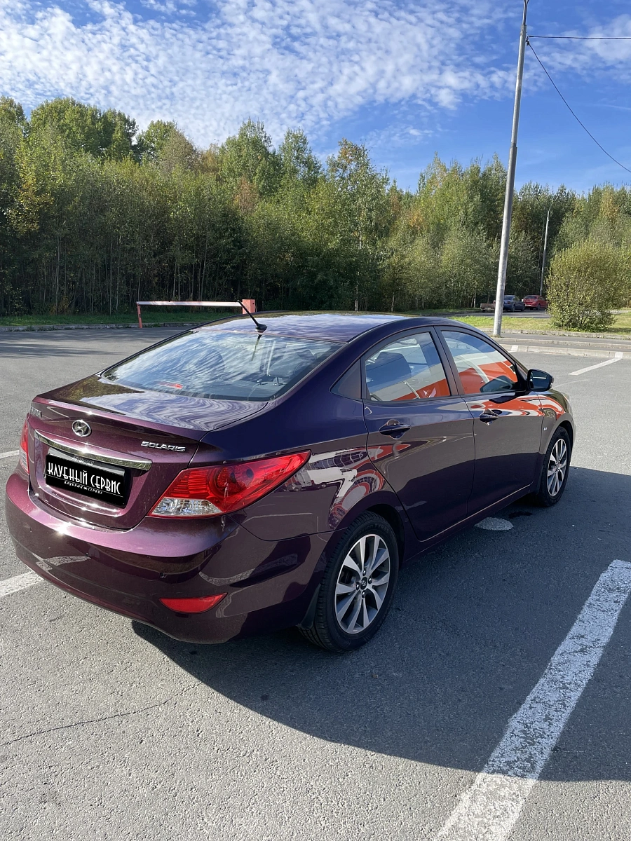 Hyundai Solaris, 2013г., передний привод, автомат