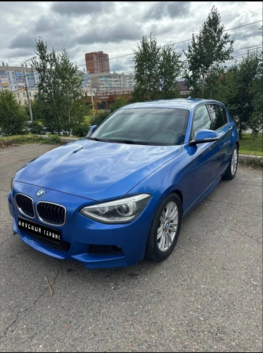 BMW 1 серии, 2012г., задний привод, автомат