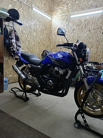 Honda CB 400 Super Four, 2004г, Цепь привод, 5 прямых и задняя