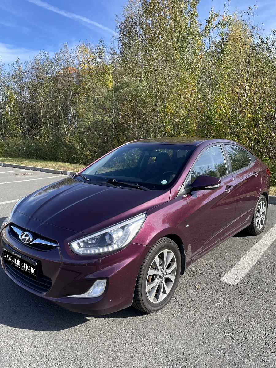 Hyundai Solaris, 2013г., передний привод, автомат