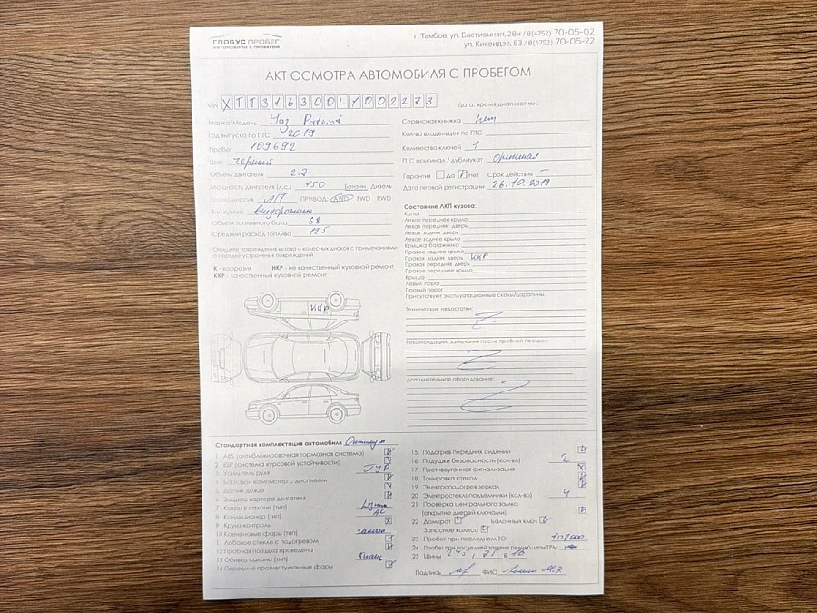 УАЗ Patriot, 2019г., полный привод, механика