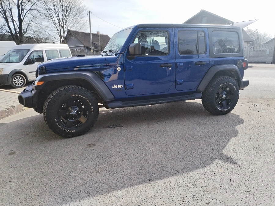 Jeep Wrangler, 2018г., полный привод, механика
