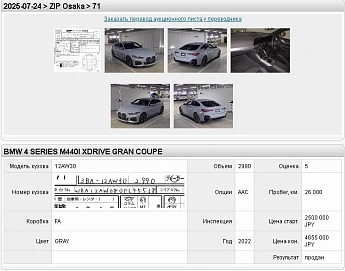 BMW 4 серии, 2022г, полный привод, автомат
