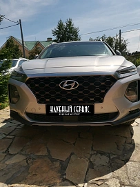 Hyundai Santa Fe, 2019г, полный привод, автомат