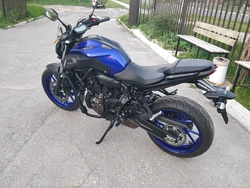 Yamaha MT 07  FZ 07 , 2018г, Цепь привод, 6 передач