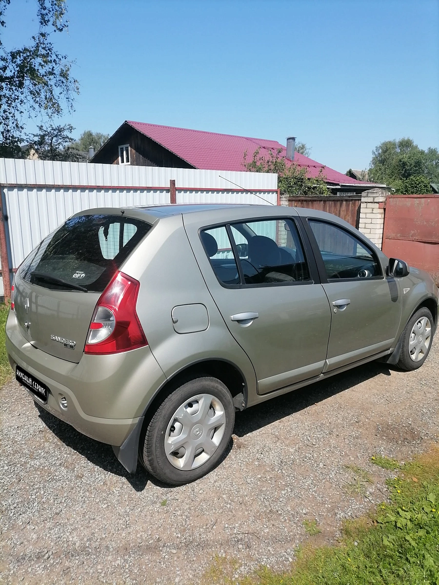 Renault Sandero, 2012г., передний привод, механика
