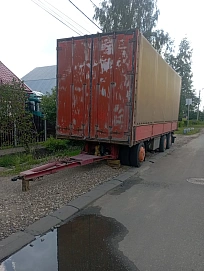 Fruehauf Полуприцеп бортовой, 1988г.