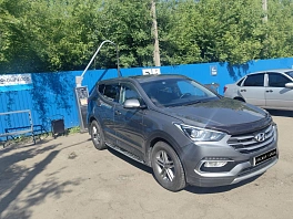 Hyundai Santa Fe, 2017г, полный привод, автомат