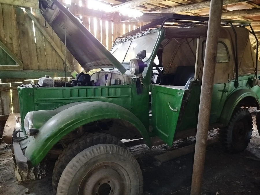 ГАЗ 69, 1972г., полный привод, механика