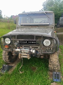 УАЗ 469, 1976г, полный привод, механика