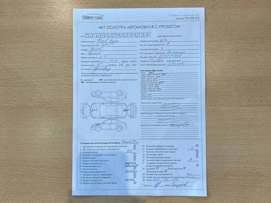 Ford , 2016г., передний привод, автомат