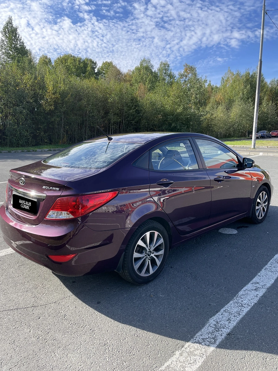 Hyundai Solaris, 2013г., передний привод, автомат