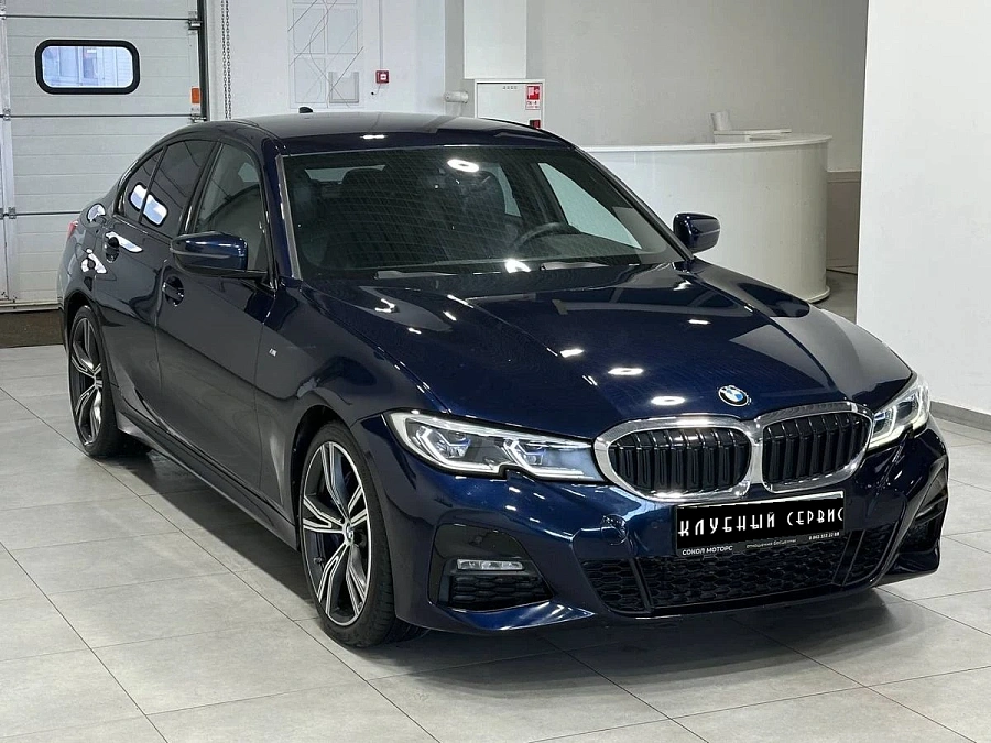 BMW 3 серии, 2019г., полный привод, автомат