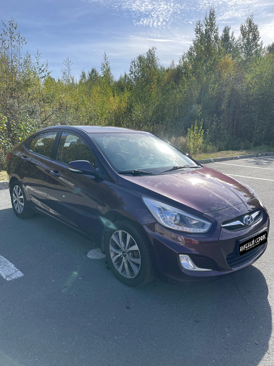 Hyundai Solaris, 2013г., передний привод, автомат