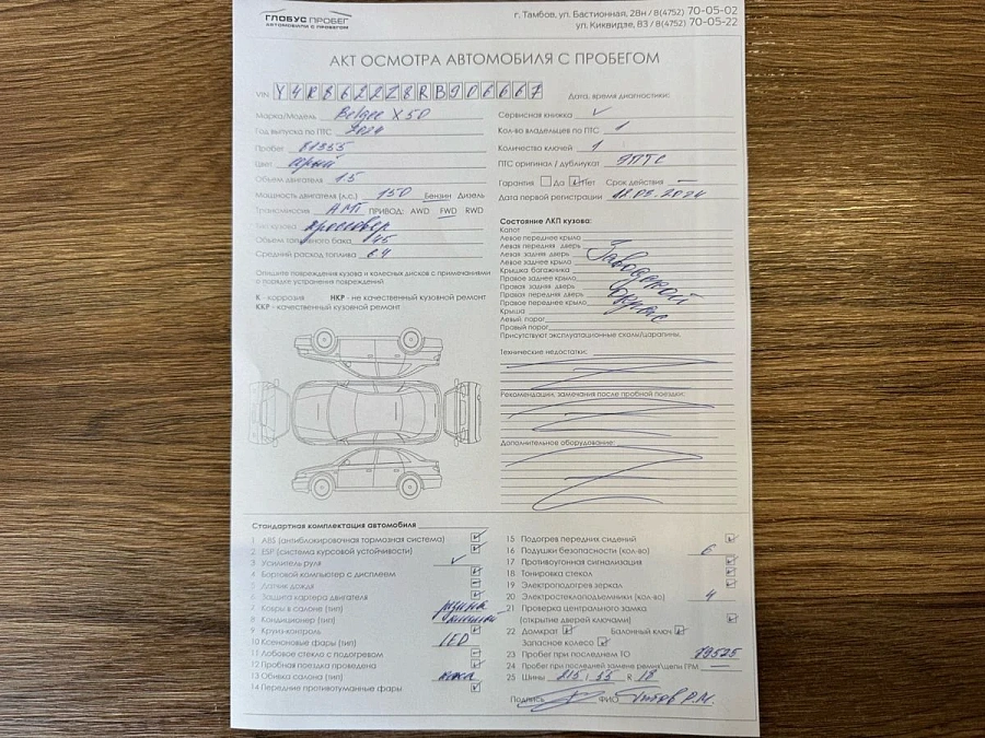 Belgee X50, 2024г., передний привод, робот