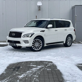Infiniti QX80, 2017г, передний привод, автомат
