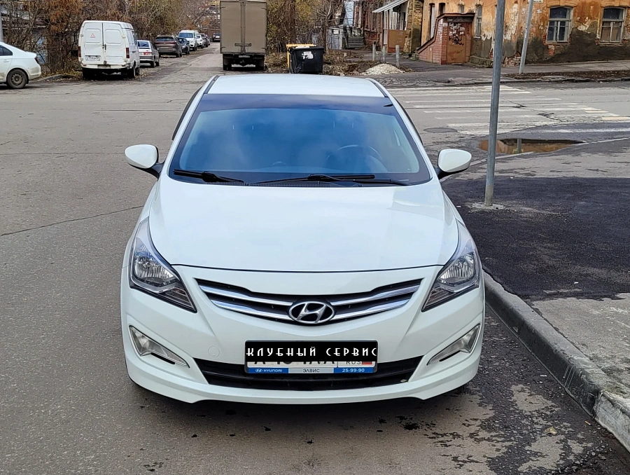 Hyundai Solaris, 2015г., передний привод, механика