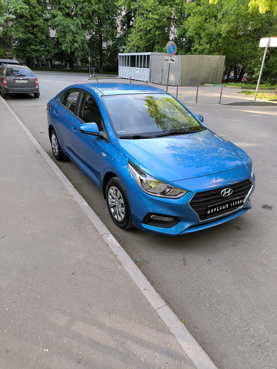 Hyundai Solaris, 2017г., передний привод, механика