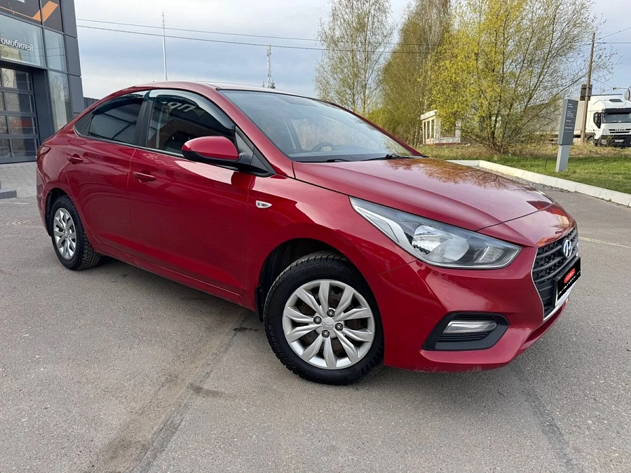Hyundai Solaris, 2018г., передний привод, механика