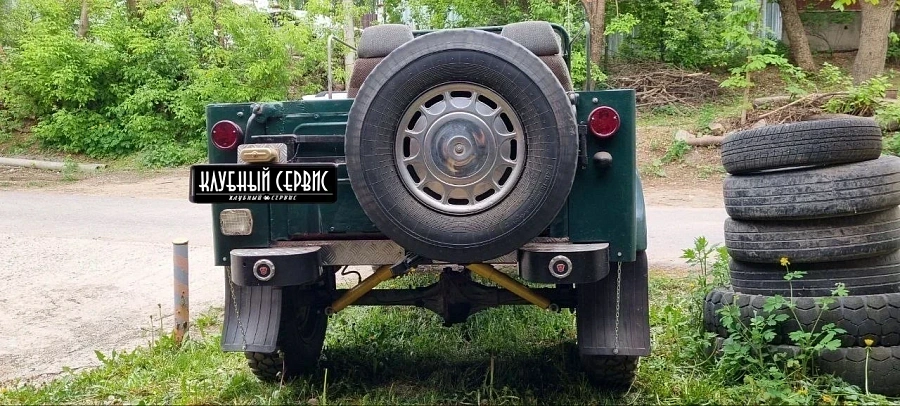 ГАЗ 69, 1971г., полный привод, механика