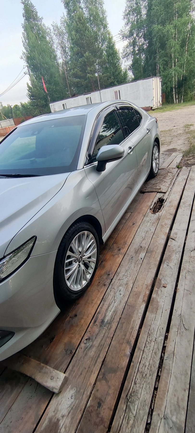 Toyota Camry, 2018г., передний привод, автомат