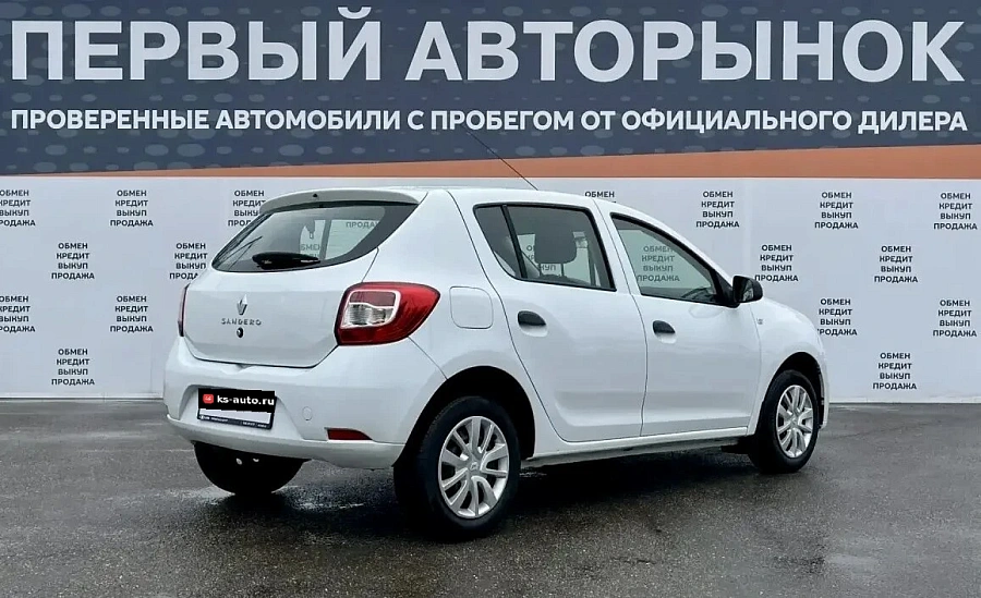 Renault Sandero, 2019г., передний привод, механика