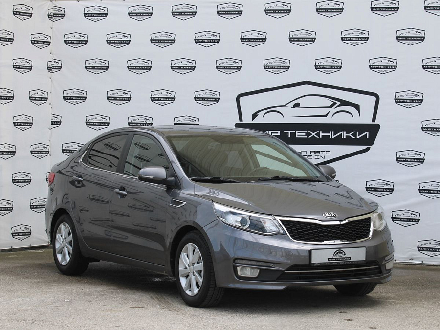 Kia Rio, 2016г., передний привод, механика