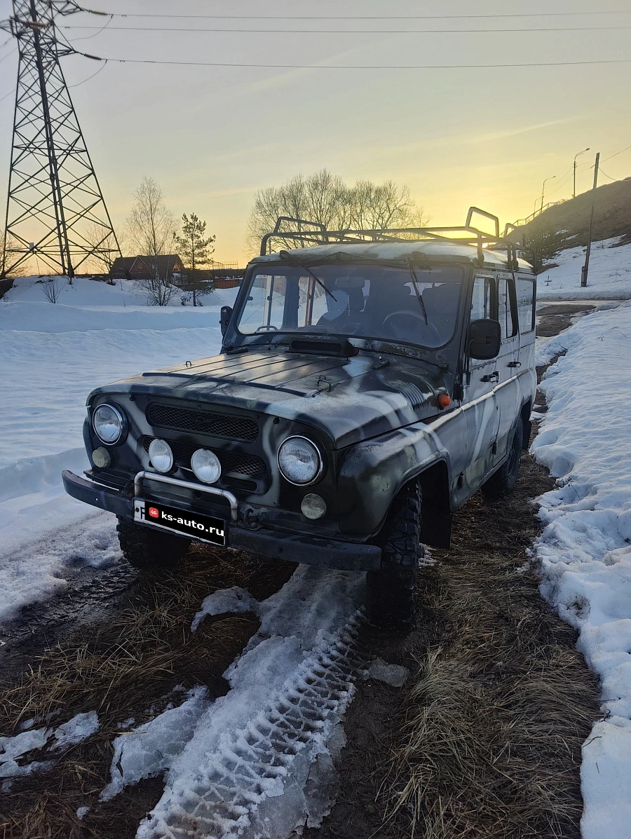 УАЗ 3151, 1996г., полный привод, механика