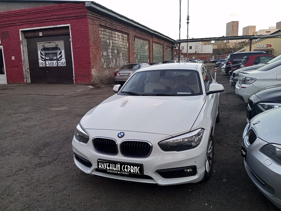 BMW 1 серии, 2016г., задний привод, автомат