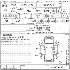 Subaru Impreza, 2022г, передний привод, вариатор