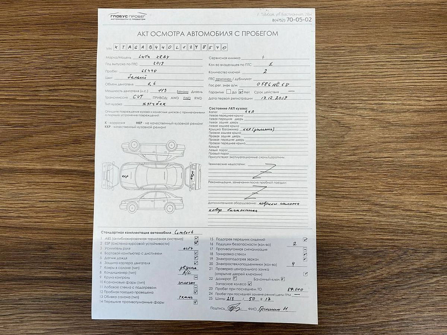 Lada (ВАЗ) XRAY, 2019г., передний привод, автомат