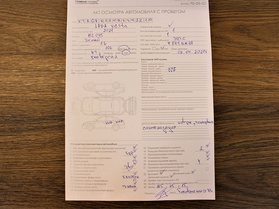 Lada (ВАЗ) , 2021г., передний привод, механика