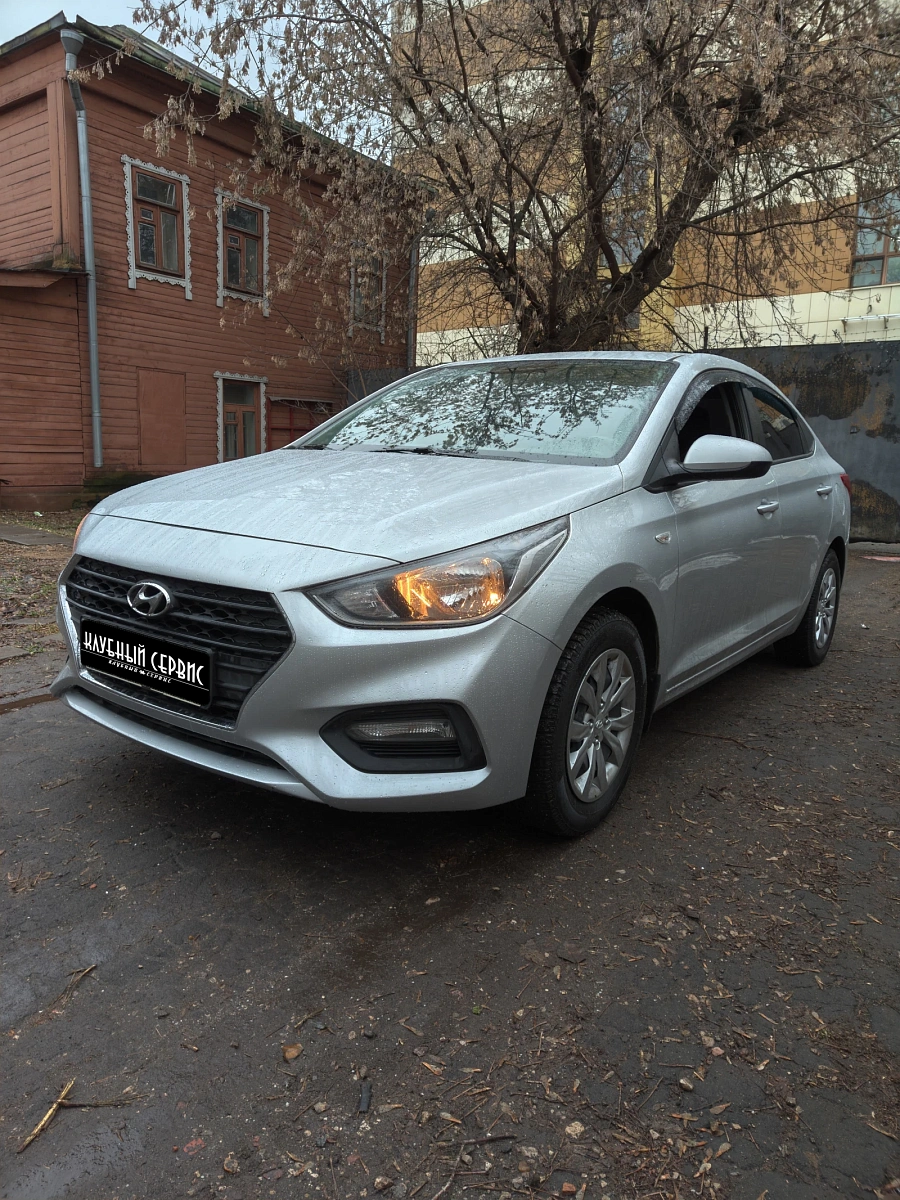 Hyundai Solaris, 2017г., передний привод, автомат