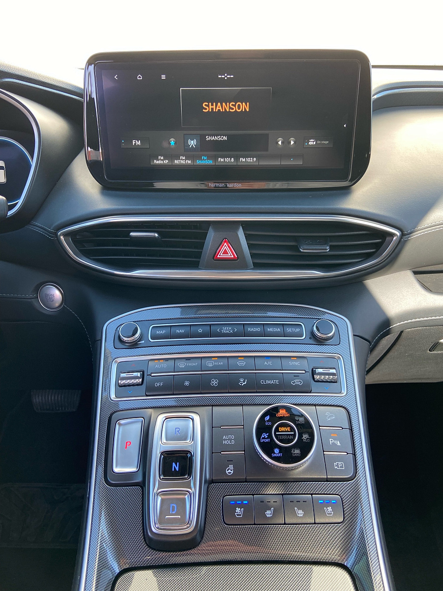 Hyundai Santa Fe, 2021г., полный привод, робот