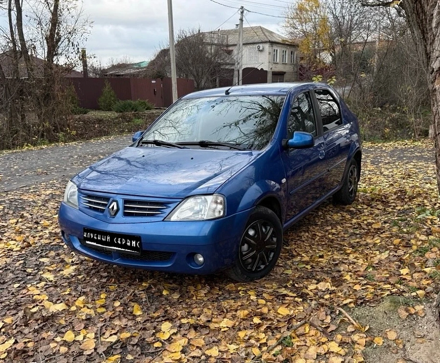 Renault Logan, 2008г., передний привод, механика